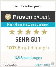 Proven Expert Bewertungen Kfz-Gutachter autocrashexpert in Käln